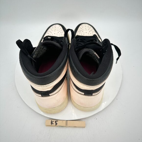 Nike Air Jordan 1 Men Size 11 555088-081 High Crimson Tint Black White Shoes - Picture 9 of 11